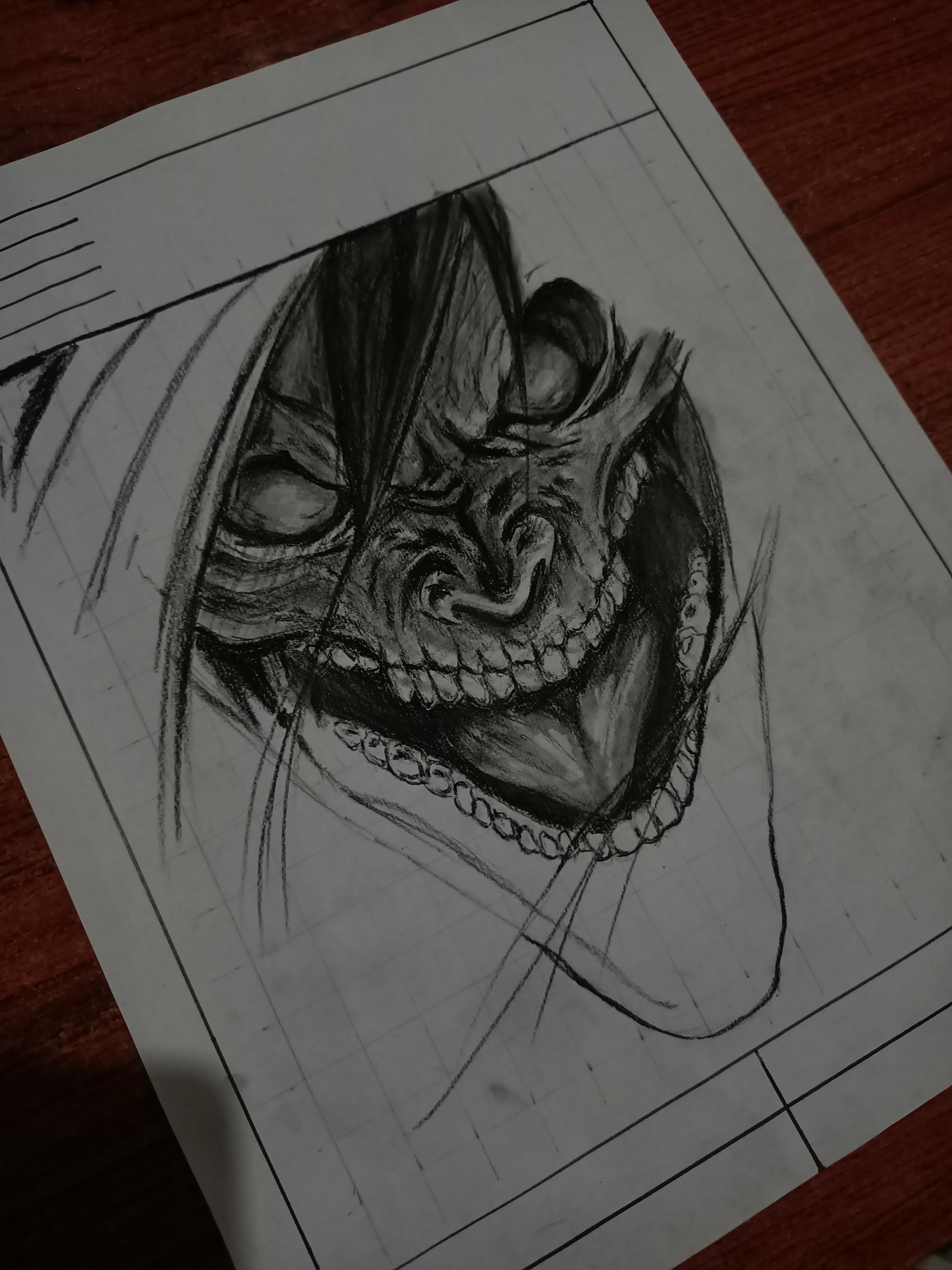 Hand-drawn sketch artwork by TOPEH